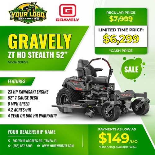 LJ Crisp custom ad example